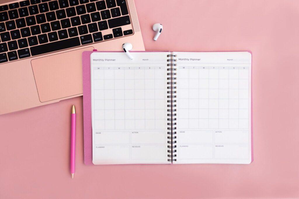 PINK WORKSPACE Charting Success: Business Planning in 2024 for Wedding Pros