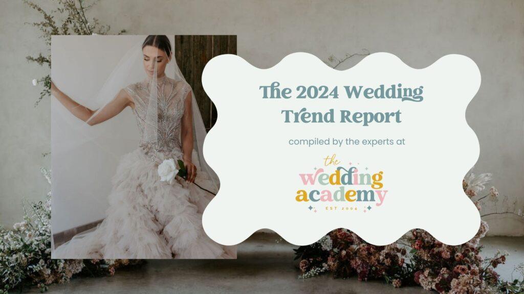 1 Wedding Academy | The international Wedding Trend Report is coming next week!