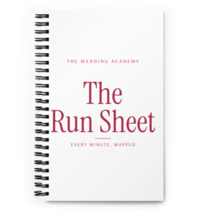 The Run Sheet Spiral Notebook