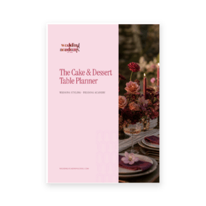 The Cake & Dessert Table Planner