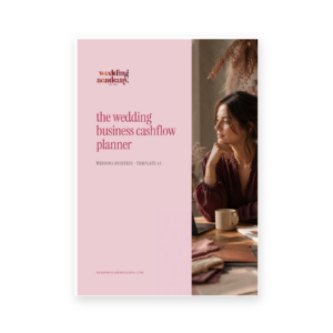 The Wedding Business Cashflow Planner