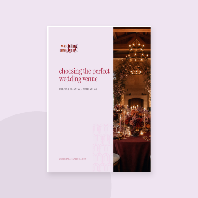 Choosing the Perfect Wedding Venue