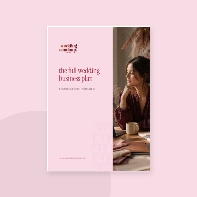 The Full Wedding Business Plan