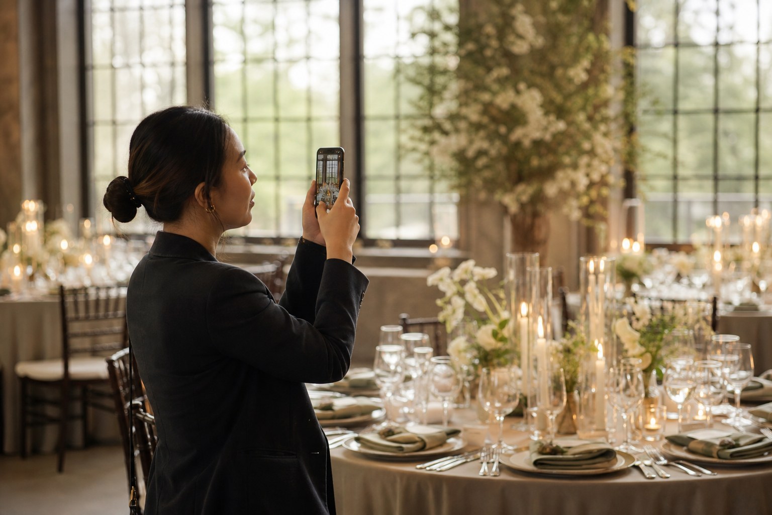 Wedding planner using Instagram marketing to promote her wedding business