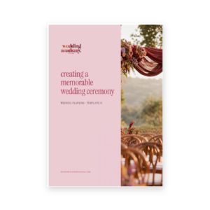 Creating a Memorable Wedding Ceremony