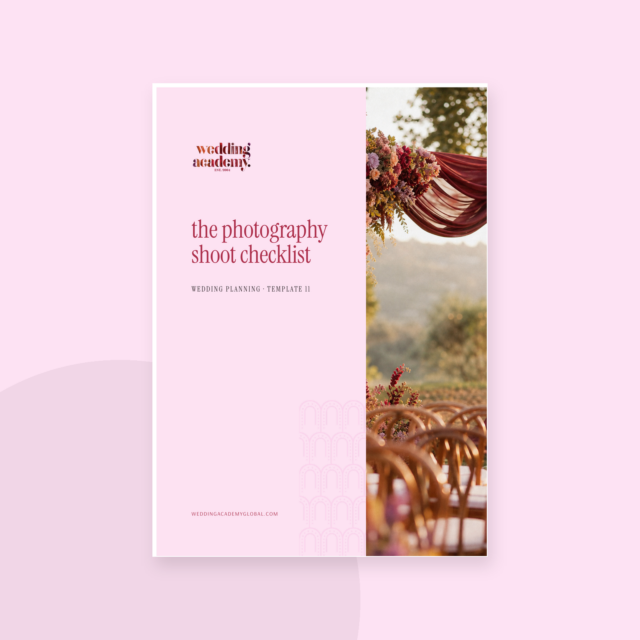 The Photography Shoot Checklist