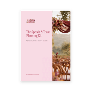 The Speech & Toast Planning Kit