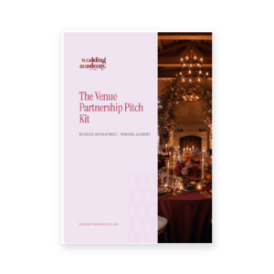 The Venue Partnership Pitch Kit