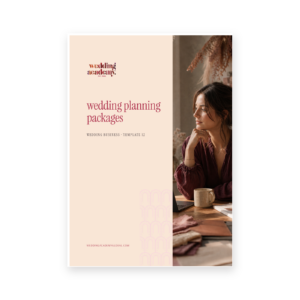 Wedding Planning Packages Template