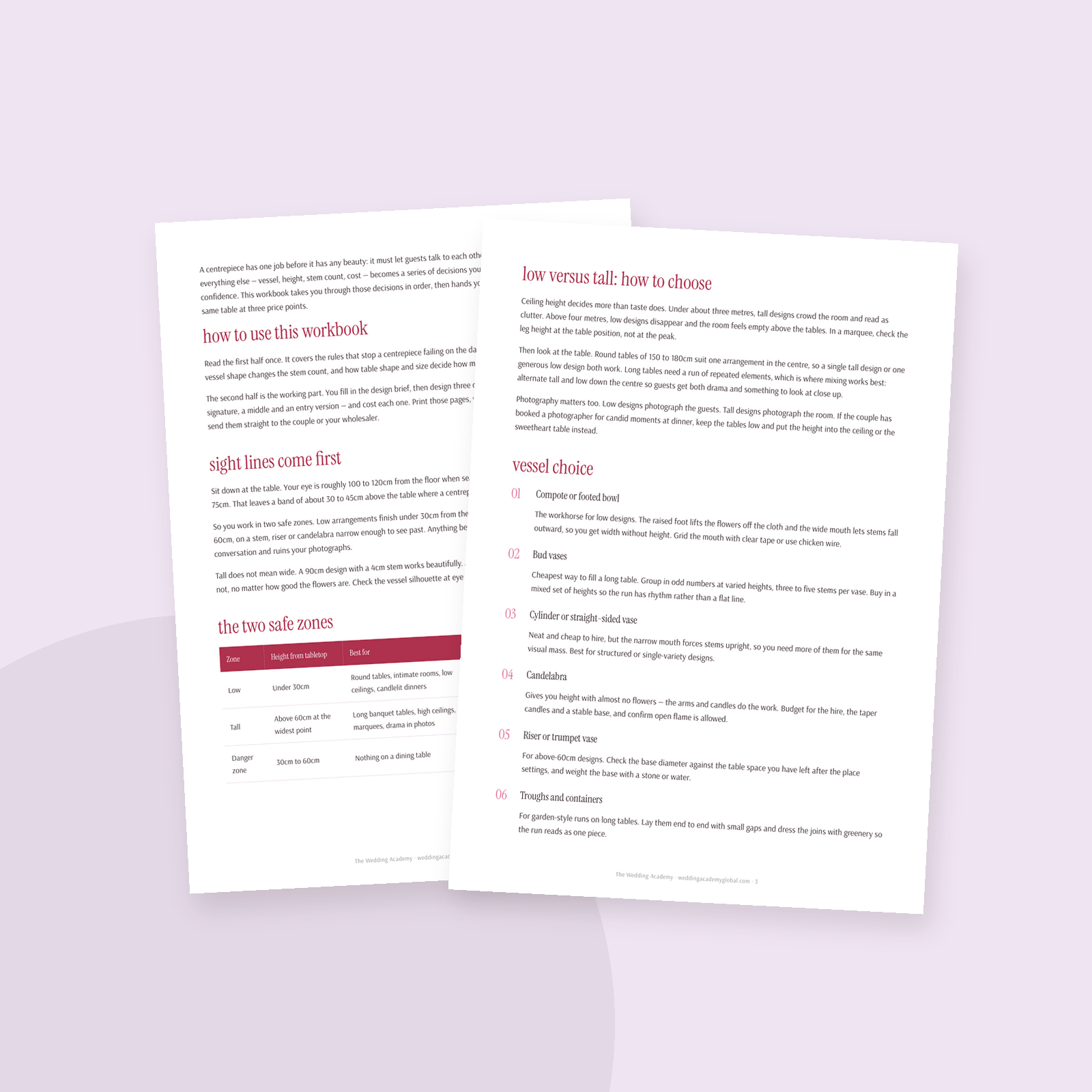 The Centrepiece Design Workbook