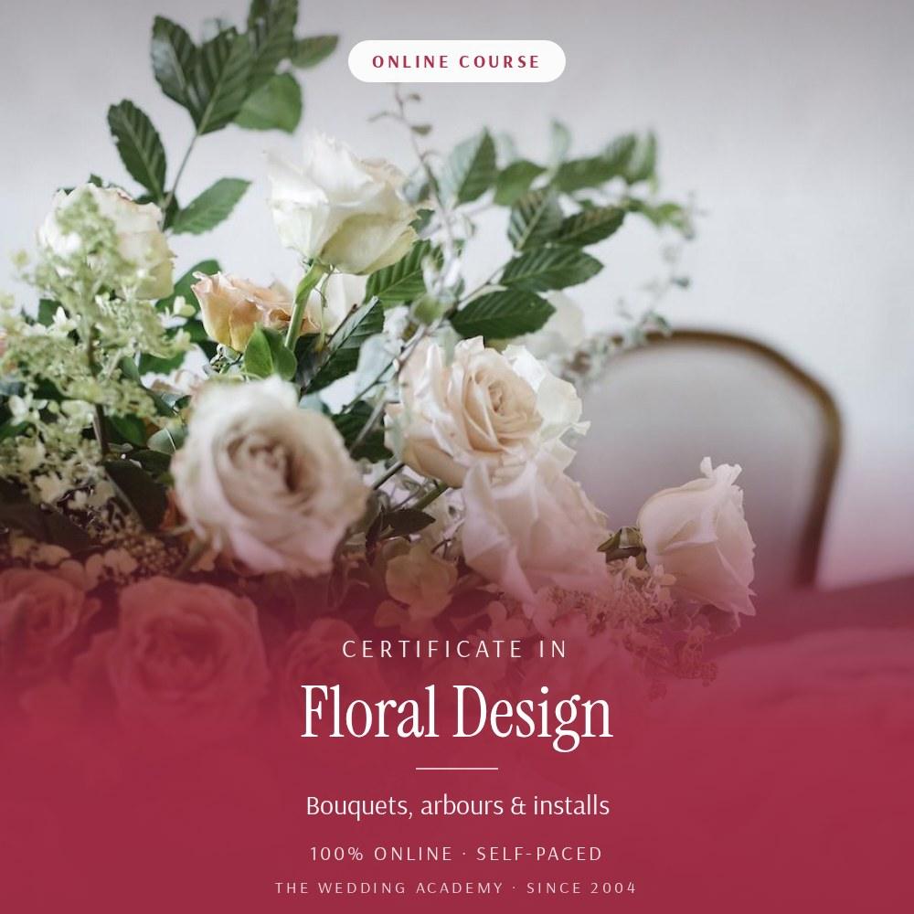 Certificate in Floral Design online course