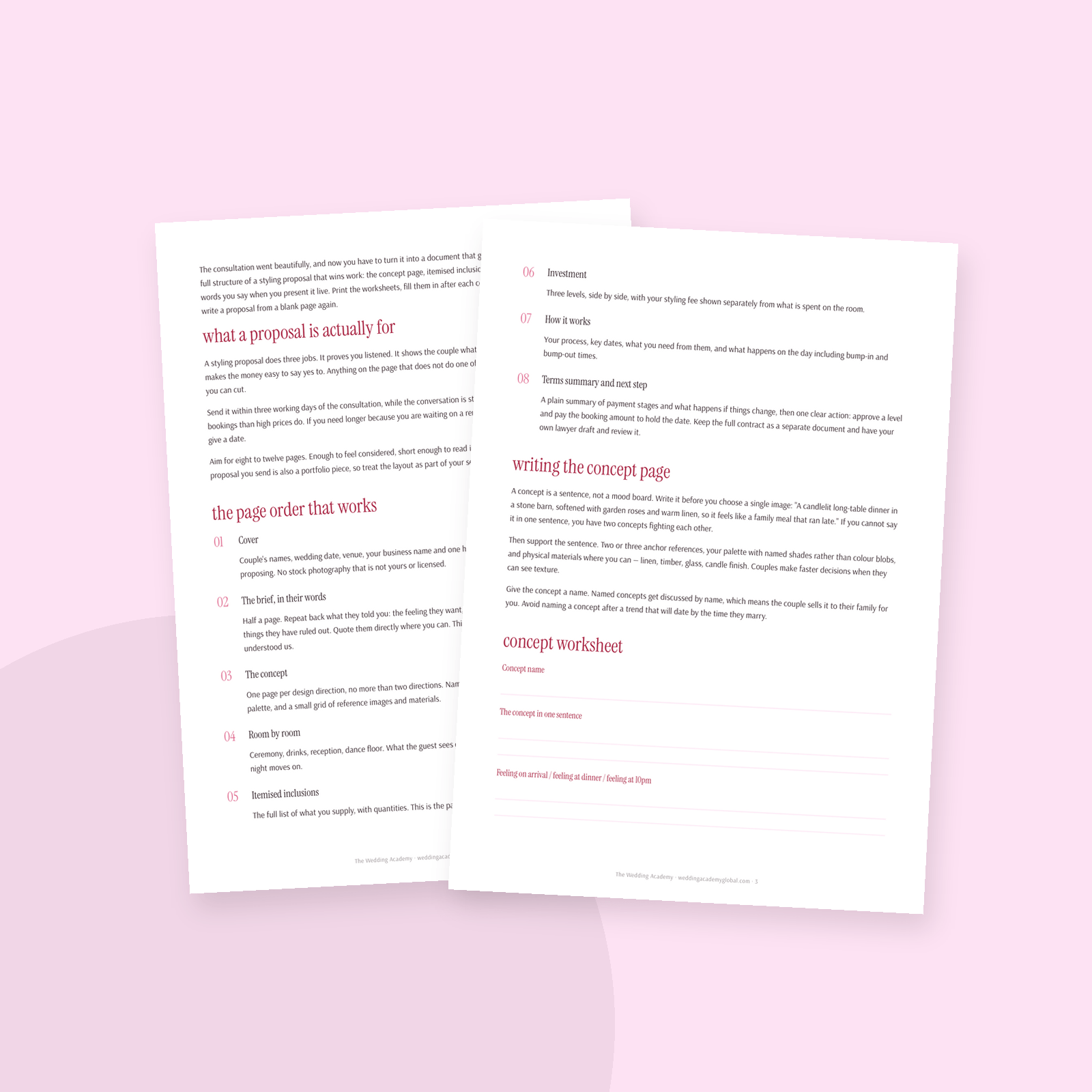 The Styling Proposal & Presentation Kit
