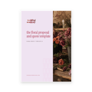 The Floral Proposal & Quote Template