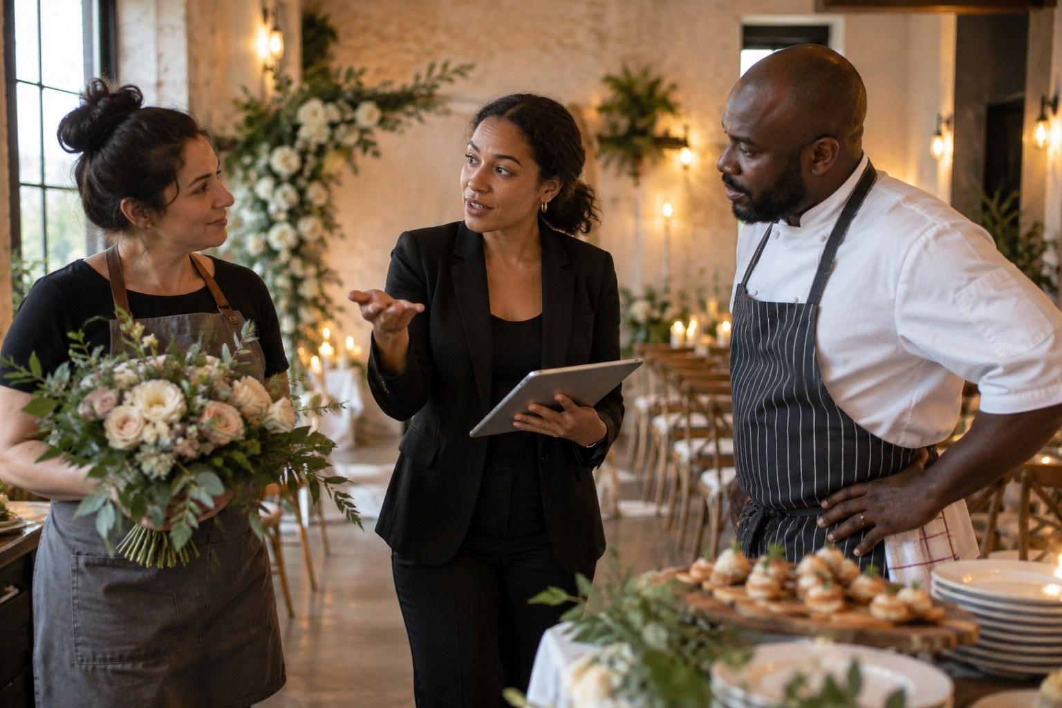 Wedding Academy | Micro Wedding Vendor List: Who You Actually Need (and What You Can Skip) wedding planner briefing micro wedding vendors