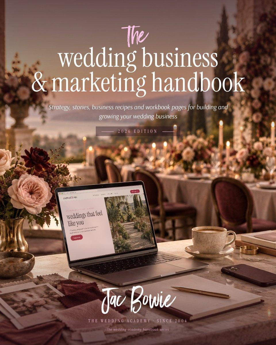 the wedding business & marketing handbook cover