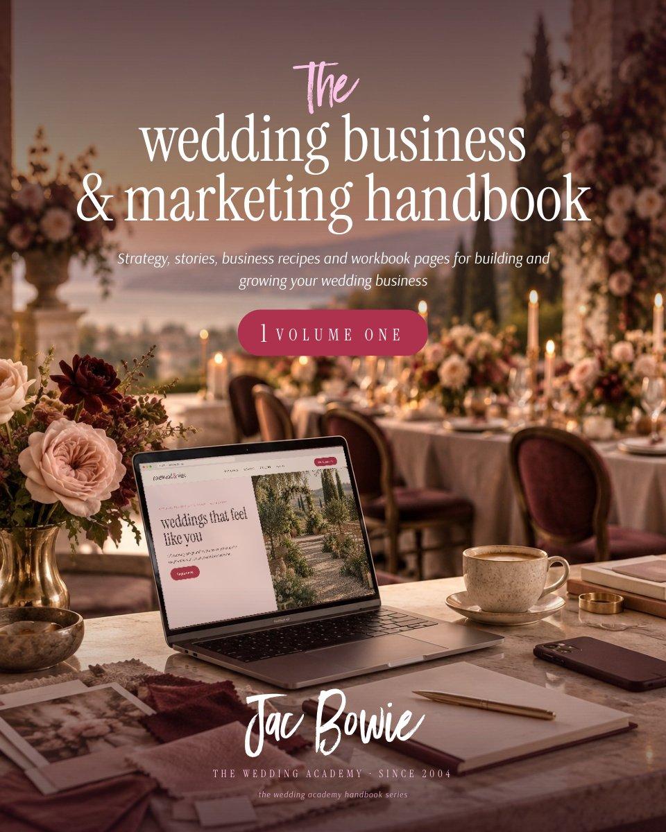 Wedding Academy | The Wedding Business & Marketing Handbook 2026 by Jac Bowie The Wedding Business & Marketing Handbook 2026 Volume One by Jac Bowie