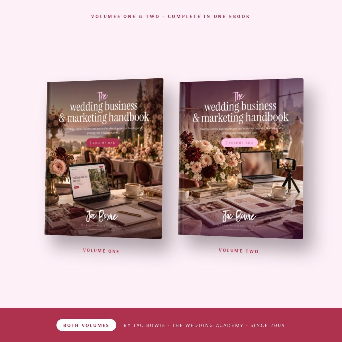 The Wedding Business & Marketing Handbook 2026 ebook cover