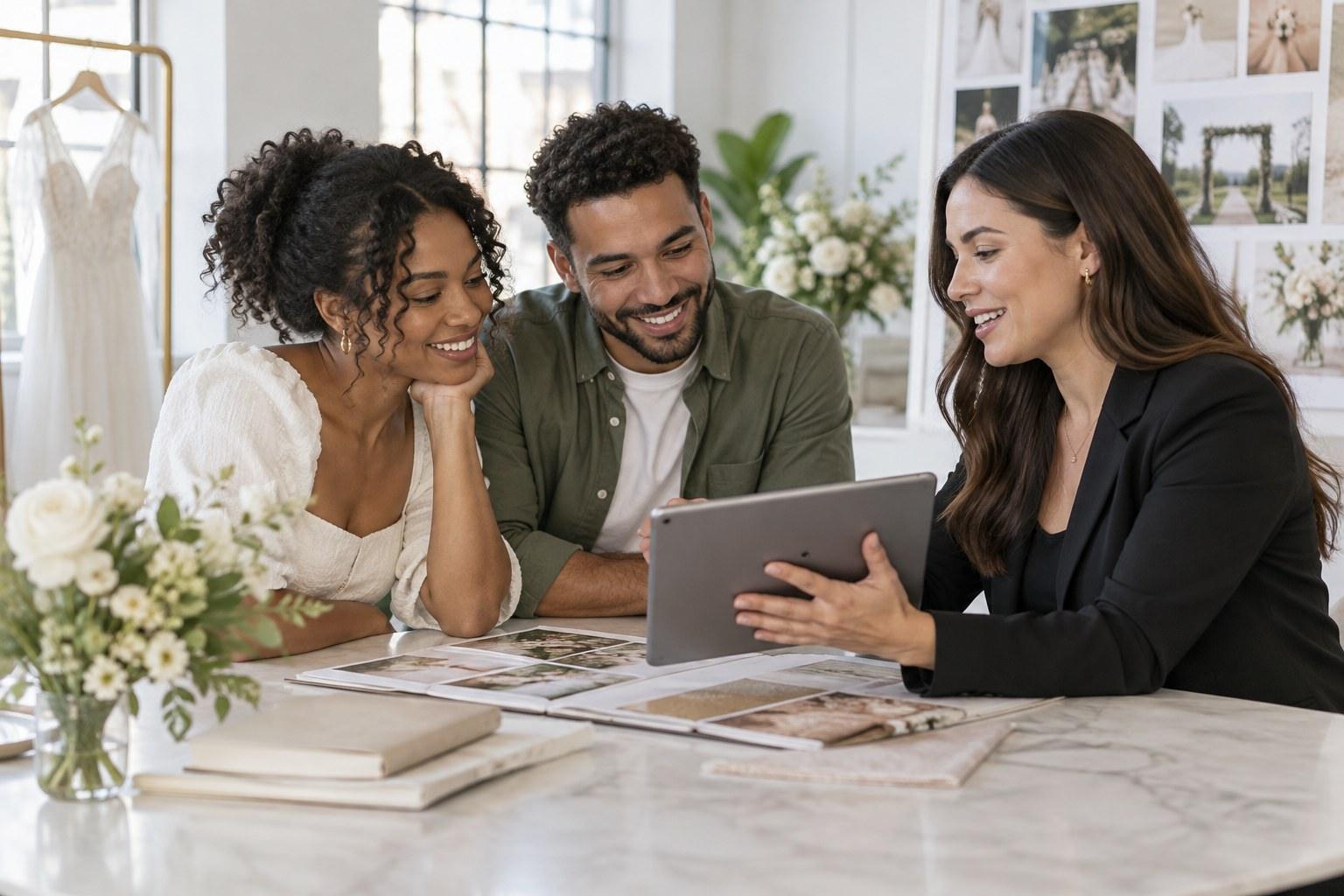 Wedding Academy | Wedding Planner Referral Fees: What's Standard, What's Not and What to Disclose wedding planner being transparent with clients about vendor recommendations