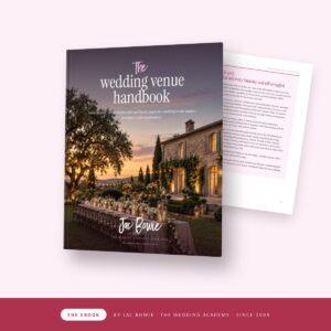 The Wedding Venue Handbook by Jac Bowie, fillable ebook